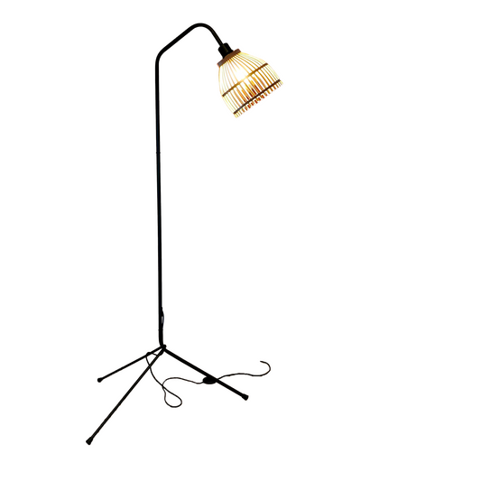 LAMPADAIRE VINTAGE AVEC ABAT-JOUR