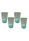 LOT DE 4 VERRES DE TABLE