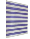 LOT DE 4 SETS DE TABLE EN BAMBOU VIOLET DESIGN LIGNES