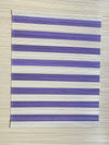 LOT DE 4 SETS DE TABLE EN BAMBOU VIOLET DESIGN LIGNES