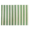 LOT DE 4 SETS DE TABLE EN BAMBOU VERT DESIGN LIGNES